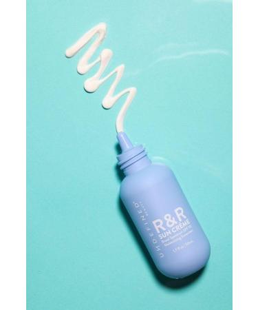 Undefined Beauty R&R Sun Creme SPF 50 - Hydrating Untinted Sunscreen with Ceramides CoQ10 & Niacinamide for Dry Skin | 1.7oz - Shop Internationally - Buy Online on GoSupps.com