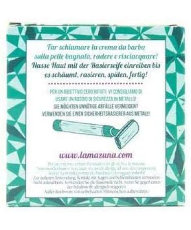 Lamazuna Natural Shaving Soap 55 g - Buy Online on GoSupps.com