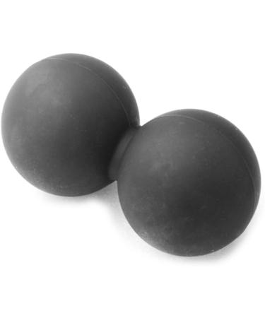 Magiclulu Peanut Balls - Double Lacrosse Massage Balls for Muscle Relaxation | Fitness & Yoga Gear | 12x6.3cm Black - Buy Online on GoSupps.com