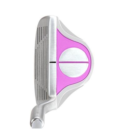 Intech EZ Roll Petite Ladies (4'10" to 5'3") Right Hand Pink Golf Chipper - 32 Inches