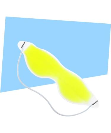 Housoutil Blindfold Sticker Eyepatch Ice Eye Mask Cold Eye Patch Eye Pads Cold Silicone Eye Patches Blindfolds Eye Masks Cold Compress Eye Mask Eye Stickers Reusable Cool Gel medium Yellow - Buy Online on GoSupps.com