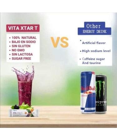 Zeal by Fuxion Vita Xtra T - Natural Herbs & Fruits Clean Energy Drink with Natural Caffeine - 28 ct Pouch - Buy Online on GoSupps.com