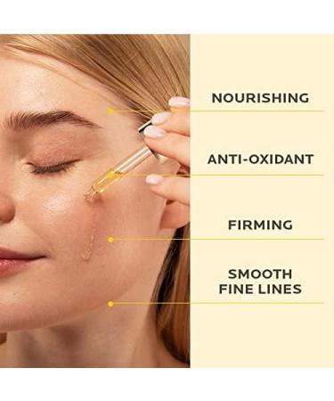 ZealSea Superfood Antioxidant Face Oil - Hydrating Vitamin E & Squalane Oil for Dry Skin Care | 0.9 Fl Oz - Ideal for Gua Sha Massage - Buy Online on GoSupps.com