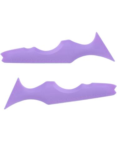 MAGICLULU 10 Pcs Silicone Beauty Ruler Eyeliner Pencil Eyelash Tool Eyebrow Guide Stencils Bevel Shield - Buy Online on GoSupps.com
