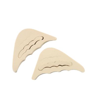 NOLITOY 3 Pairs Forefoot Insole Sponge Toe Plug Shoes Inserts for Women Insole for Shoes Fairy Party Decorations Shoes Head Plug Straw Brush Foot Cushion Floor Mat Women's High Heel