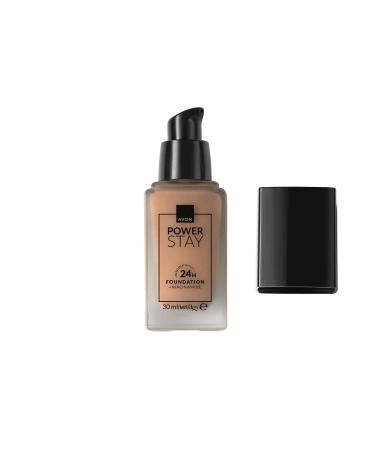 Avon Power Stay 24-Hour Foundation Honey Beige Comfortable & Durable Blanket That Won't Fade Or Drip 30ml