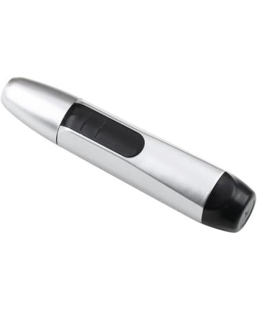 NOLITOY Hair Shaver - Circular Action Trimmer for Men | Body & Facial Hair Trimmer | Electric Bald Shaver & Nose Cleaner - Premium Silver Finish - Buy Online on GoSupps.com