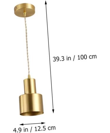 Angoily Barn Pendant Light Farmhouse Style Hanging Light Single Head Pendant Lamp Nordic Style Ceiling Light Nordic Pendant Light for Shop Decoration Home Metal Hanging Ceiling Light - Buy Online on GoSupps.com