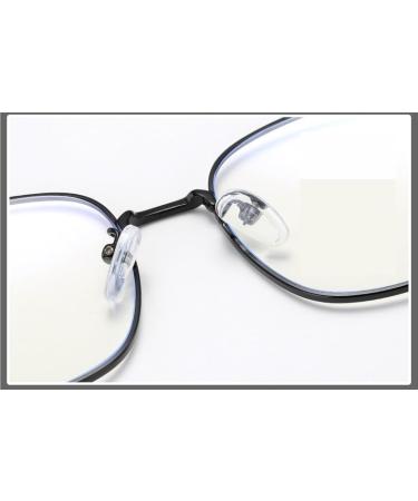 Fuqinqingoz Oversized Square Anti-Blue Light Glasses | +250 Strength | Fatigue Relief | International Shipping - Buy Online on GoSupps.com