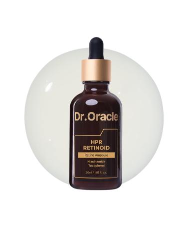 DR. ORACLE Retino Tightening Ampoule Anti-Aging Retinol Serum for Wrinkles & Fine Lines Retinoid (HPR) Facial Serum for Sensitive Skin Spot Care Korean Skincare Dermatologist Tested 1.01 fl.oz 1.01 Fl Oz (Pack of 1)
