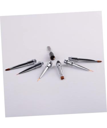 Healeved 1 Set Nail Painting Tools Nail Art Liner Brushes Eyeliner Brush Nail Design Brush Pen Professional Poly Extension Brush Nail Brush Nails Art Pen Nail Art Pen Nail Supplies Manicure 17cm Black - Buy Online on GoSupps.com