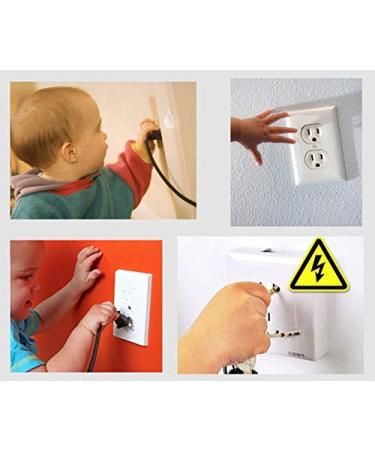 38 Pack Clear Outlet Covers Baby Proofing - Vmaisi Electrical Safety Plug Protector - Buy Online on GoSupps.com