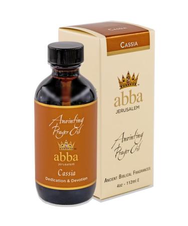 ABBA Oil CASSIA 4oz bottle ANOINTING Oil in Gift Box - ABBA Jerusalem