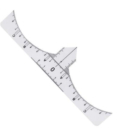 DRESSOOS Scale Ruler 10pcs Set Eyebrow Shaper Kit Eyebrow Template Eyebrow Ruler Makeup Ruler Eyebrow Stickers Make up - Buy Online on GoSupps.com