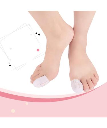 RooRuns Toe Protector - White Medium | Comfortable Toe Protection for All Activities | International Shipping Available - Buy Online on GoSupps.com