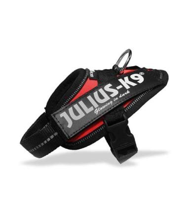 Canicaprice Julius K9 Power IDC Red + 2 labels for personalizing (baby 2 (breast size: 33-45cm) baby 2 (Poitrail: 33-45 cm)