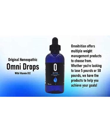 Omnitrition Homeopathic Omni Drops with Vitamin B12-4 oz + Program Guide - Buy Online on GoSupps.com