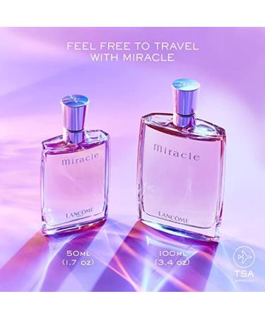 Lanc me Miracle Eau de Parfum - Long Lasting Fragrance with Notes of Magnolia Ginger & Amber - Spicy & Floral Women's Perfume 3.4 Fl Oz (Pack of 1) - Buy Online on GoSupps.com