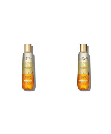 Sanctuary Spa Golden Sandalwood Three-Phase Shower Oil 3 Day Moisture Mineral Oil Free Cruelty Free & Vegan 250ml (Pack of 2) 250 ml (Pack of 2)