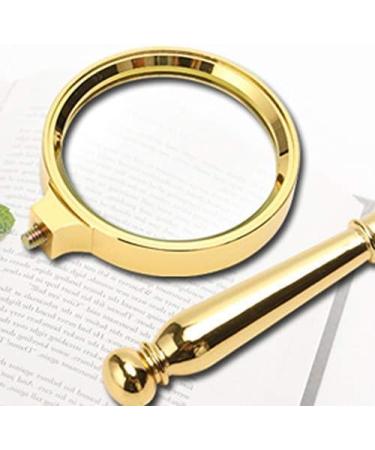 YANYUESHOP All Metal Handheld Reading Glasses - HD Optical 3X Magnification for Seniors - Perfect for Newspapers & Office Use - Buy Online on GoSupps.com