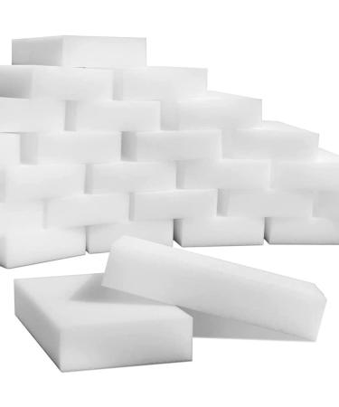 Lizusidtsy 100 Pack Cleaning Sponges Eraser Multi-Functional Premium Foam Cleaning Pads Dish Household Cleaning Sponge - Buy Online on GoSupps.com