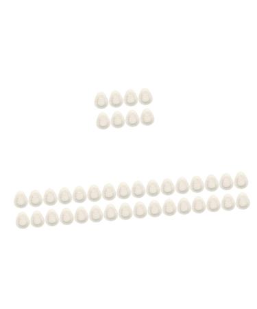 NOLITOY 20 Pairs Felt Foot Pad Gel Insoles Supports Forefoot Pads for Heels Womens High Heel Shoes Kitten Heels for Women Dressy Ball of Foot Pads Sponge Shoe Pads Floor Mat High Heels