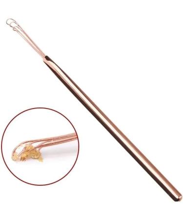 Portable Ear Cleaner Stainless Steel Ear Spoon Set Stainless Steel Ear Wax Remover Reusable Stainless Steel Ear Wax Remover Set Ear Wax Easily Removed Ideal for Personal and Home Use(A7037-Gold) - Buy Online on GoSupps.com