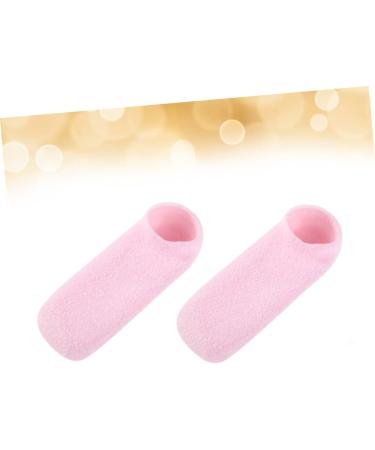 Ipetboom 1 Pair Elf Lip Balm Wicking Socks Sheer Socks Womens Socks Hosiery Pantumblas De Mujer Nail Charms Heel Feet Moisturizer Socks Moisturizing Foot Care Lotion Miss Spa Pink 22.5*8cm - Buy Online on GoSupps.com