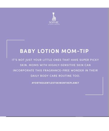 Sophie la Girafe Babycare Lotion - Vegan Moisturizer for Plump Skin | 175ml - Sunflower Seed Oil & Arginine for Healthy Growth - Buy Online on GoSupps.com
