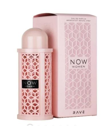 Rave now pink eau de parfum 3.4 fl oz/100ml for women
