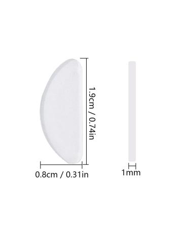 18 Pairs Self-Adhesive Nasal Cannulas - Non-Slip Silicone Glasses Transparent 1mm - International Shipping Available - Buy Online on GoSupps.com