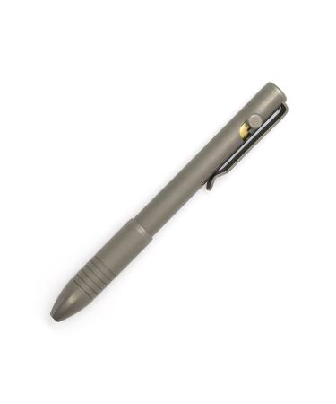 BIG IDEA DESIGN Bolt Action Pen (Titanium Stonewashed)