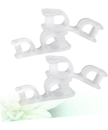 Buy Minkissy Toe Separators - 4 Pairs Overlapping Orthotics for Straightening Toes & Dividing Foot Thumbs | International Shipping - Buy Online on GoSupps.com