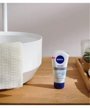 Nivea Care & Protect 3 in 1 Hand Cream with Antibacterial Effect 6 x 75 ml Nourishing and Moisturizing Hand Cream Antibacterial Jojoba Oil Cream - Buy Online on GoSupps.com