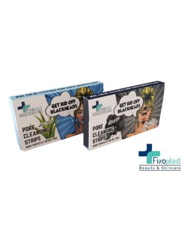 Nose Pore Strips with Aloe Vera - Blackhead Remover for All Skin Types | 20pcs Cleansing Strips - Dermatologically Tested for Nose Chin & T-zone - Buy Online on GoSupps.com