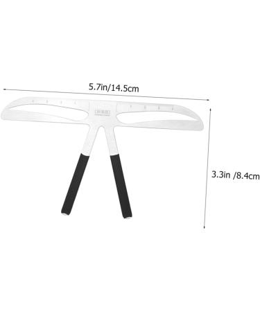 NOLITOY Eyebrow Tattoos Ruler Eyebrow Stencils Eyebrow Microblading Ruler Measuring Ruler Portable - Buy Online on GoSupps.com