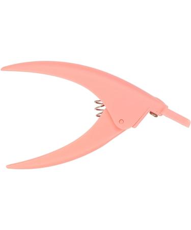 Acrylic Nail Clipper Ergonomic DIY Safe Portable Plastic Handle Nail Tip Cutter for Nail Salon(Pink) - Buy Online on GoSupps.com