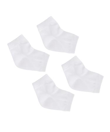 FRCOLOR 2 Pairs Feet Repair Socks Dry Feet Socks Gel Foot Socks Rough Calluses Socks Feet Cracked Socks Breathable Socks Moisturizing Gel Socks Ankle Socks Men and Women Heel