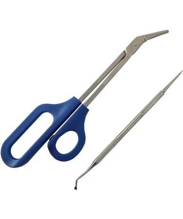 FOMIYES 2 Sets Daily Life Grooming Kit Stainless Steel Limas De U as Silver Color Fingernail Files Everyday Dal for a Friend Nail Kit Manicure Kit Elder Nail Long Handle - Buy Online on GoSupps.com