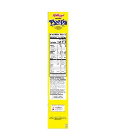 Kellogg's Peeps Marshmallow Cereal Limited Edition 12.7oz (2 Pack) - Buy Online Now! - Buy Online on GoSupps.com