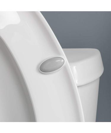 BEMIS 790TDGSL 000 Heavy Duty Closed Front Plastic Toilet Seat with Cover will Slow Close  Never Loosen & Reduce Call-backs  ROUND  Plastic  White White Round Toilet Seat - Buy Online on GoSupps.com