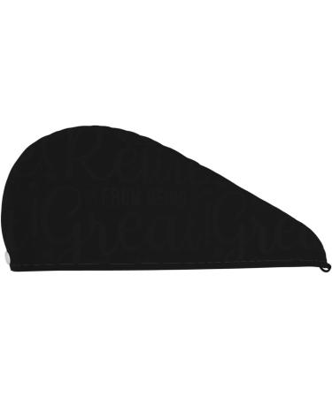 Buy You Can't Retire from Being Great Microfiber Hair Towel - Super Absorbent Quick Dry Coral Velvet Wrap for All Hair Types - Perfect for Women - Buy Online on GoSupps.com
