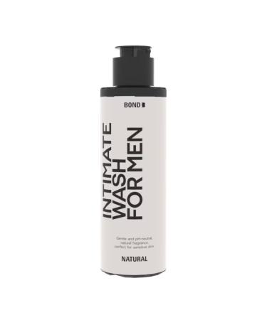 BOND Men's Intimate Wash Natural 130 ml.Tea Tree Oil NATURAL Wash for men