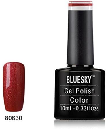 Bluesky GEL NAIL POLISH RED Metallic Dark Red Craft Culture Hand Fired 80630 UV LED Soak Off 10ml SPECIAL PRICE - Buy Online on GoSupps.com