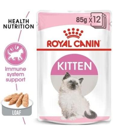 Royal Canin Kitten in Loaf Wet Food 85g (Pack of 48) - Buy Online on GoSupps.com
