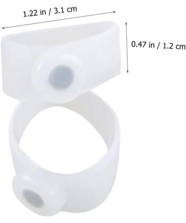 Buy Hemoton 25 Pairs Silicone Toe Ring Covers Acupoint Toe Sleeves for Comfort & Travel - Buy Online on GoSupps.com