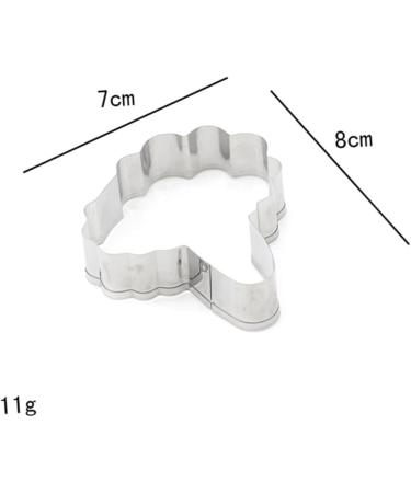 OUNONA Vegetable Cookie Cutters Crackers Cookies Vegetable Mold Cookie Molds Biscuit Fudge Fondant Cutters - Buy Online on GoSupps.com