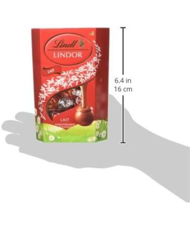Lindt - Lindor Milk Cornet - Milk chocolate - Melting heart - 200g - Pack of 4 - Buy Online on GoSupps.com