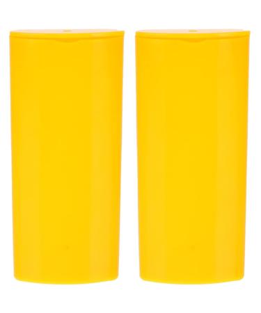 Minkissy 2 STK blade storage box blade disposal needle consumption container container for razor blades case for the haircutor razor razor plastic plastic folding knife travel orangex2st 9x3.5cmx2pcs