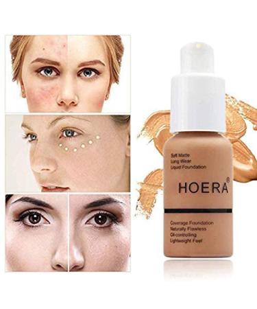 PHOERA Matte Oil Control Concealer Foundation Cream 30ml - Long Lasting Waterproof Formula in 102 Nude - Buy Online on GoSupps.com